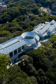 Hiroshima City Museum of Contemporary Art, aerial view © Kenichi Hanada