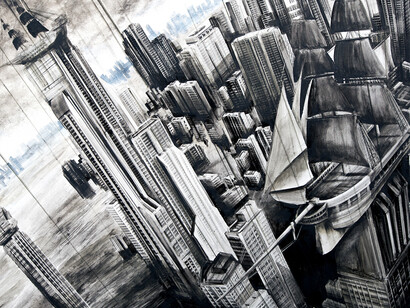 The leap. Courtesy of Galleria de’ Bonis