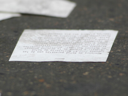 José Carlos Martinat, Situ #1