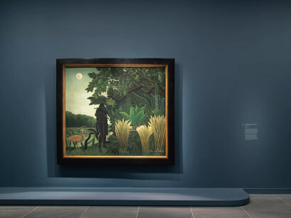 Henri Rousseau, A painter's ambition, exhibition view. Courtesy of Musée de l'Orangerie