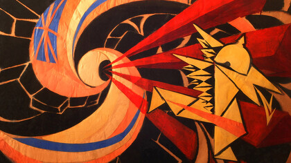 Giacomo Balla, La guerra, 1916