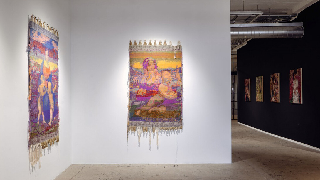 John Paul Morabito, Our lady of the bathhouse, exhibition view. Courtesy of Patricia Sweetow Gallery