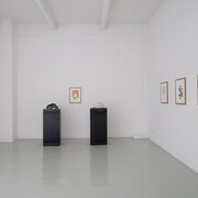 Artisti vari, Galleria Tucci Russo, 50mo anniversario ottobre 1975 – ottobre 2025, veduta della mostra. Cortesia della Galleria Tucci Russo