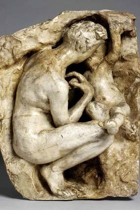 The Young Mother, relief, Auguste Rodin, 1885, France. Museum no. A.25-1924. © Victoria and Albert Museum, London