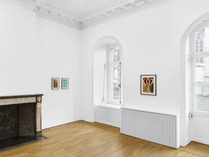 Mira Schor, Visions and materialities, exhibition view. Courtesy of Mendes Wood DM