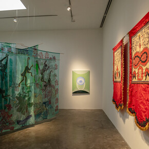 Emily Cheng, Citra Sasmita, Geraldine Javier, A knowing, exhibition view. Courtesy of Silverlens Galleries