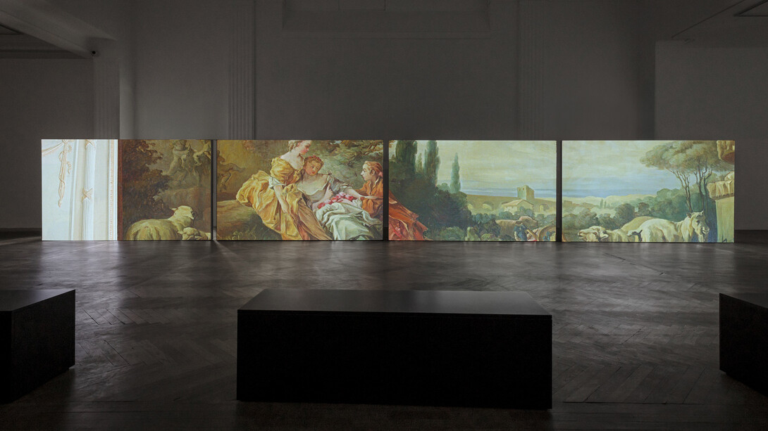 Eva L’Hoest, The mindful hand, exhibition view. Courtesy of Casino Luxembourg