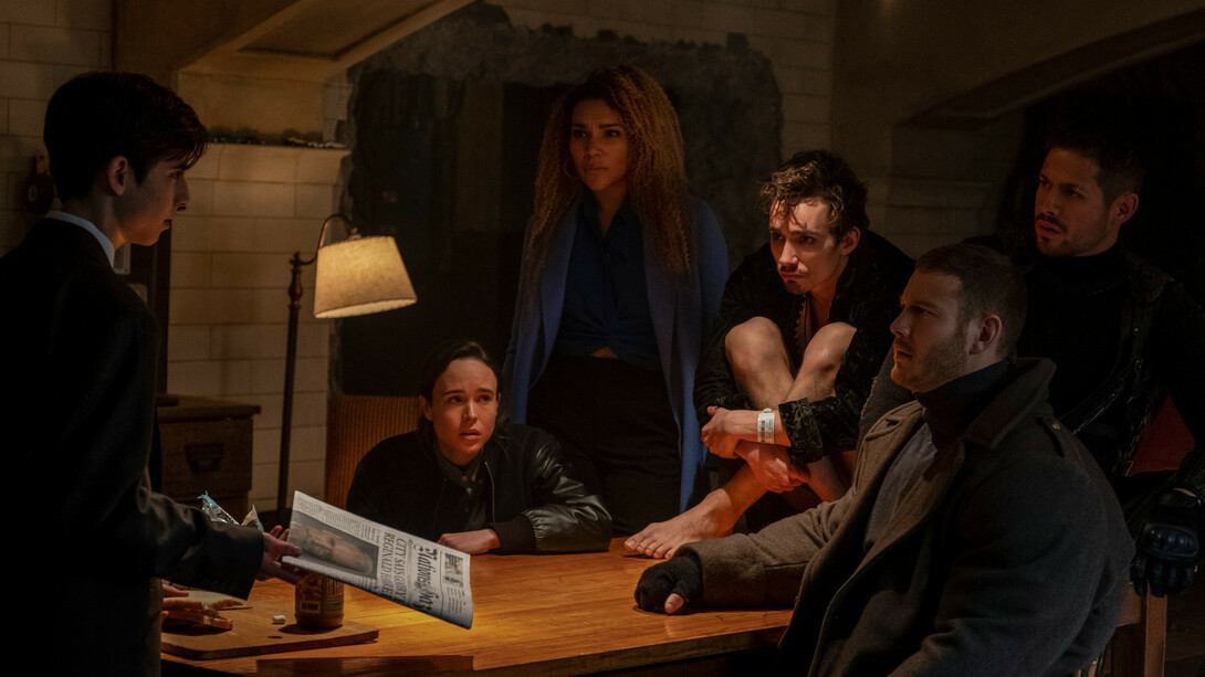 Los superhéroes de «The Umbrella Academy», serie de Netflix