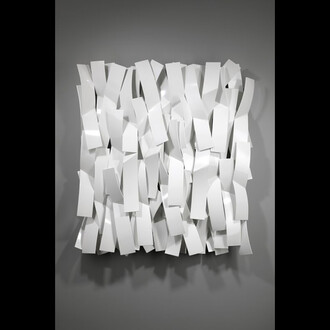 Matt Devine_Brushstrokes #2, Aluminum with Powdercoat, 40x30x5