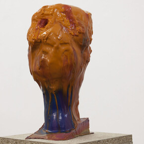 Alis/Filliol, Alieno, 2012 plastilina, truciolare / 143x22x22 cm