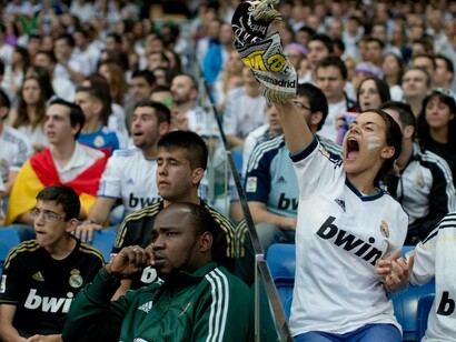 Aficionados del Real Madrid