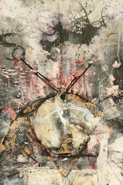 Raw, artwork in exhibition. Courtesy of Bergman Gallery