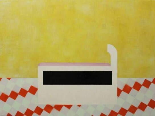 Cara Nahaul, Untitled, 2013, oil on canvas, 121 x 162 cm