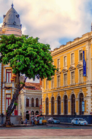 Recife, the capital of Pernambuco, is a major cultural and economic hub in Brazil's northeast, known for its canals, bridges, and historic architecture