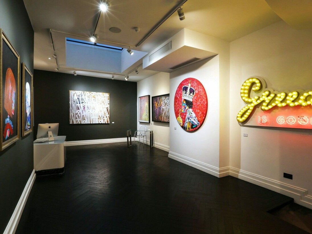 Retrospective,Exhibition view. Courtesy of Maddox Gallery