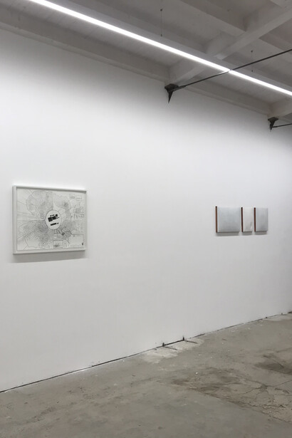 Installation view, Share Happiness - omaggio a Frankenstein, Alberta Pane Gallery, Venice 