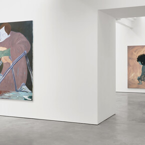 Sanya Kantarovsky, The House of the Spider, Modern Art Helmet Row, exhibition view, 8 May - 12 June 2021. Courtesy: the artist and Modern Art, London. Photo: Robert Glowacki
