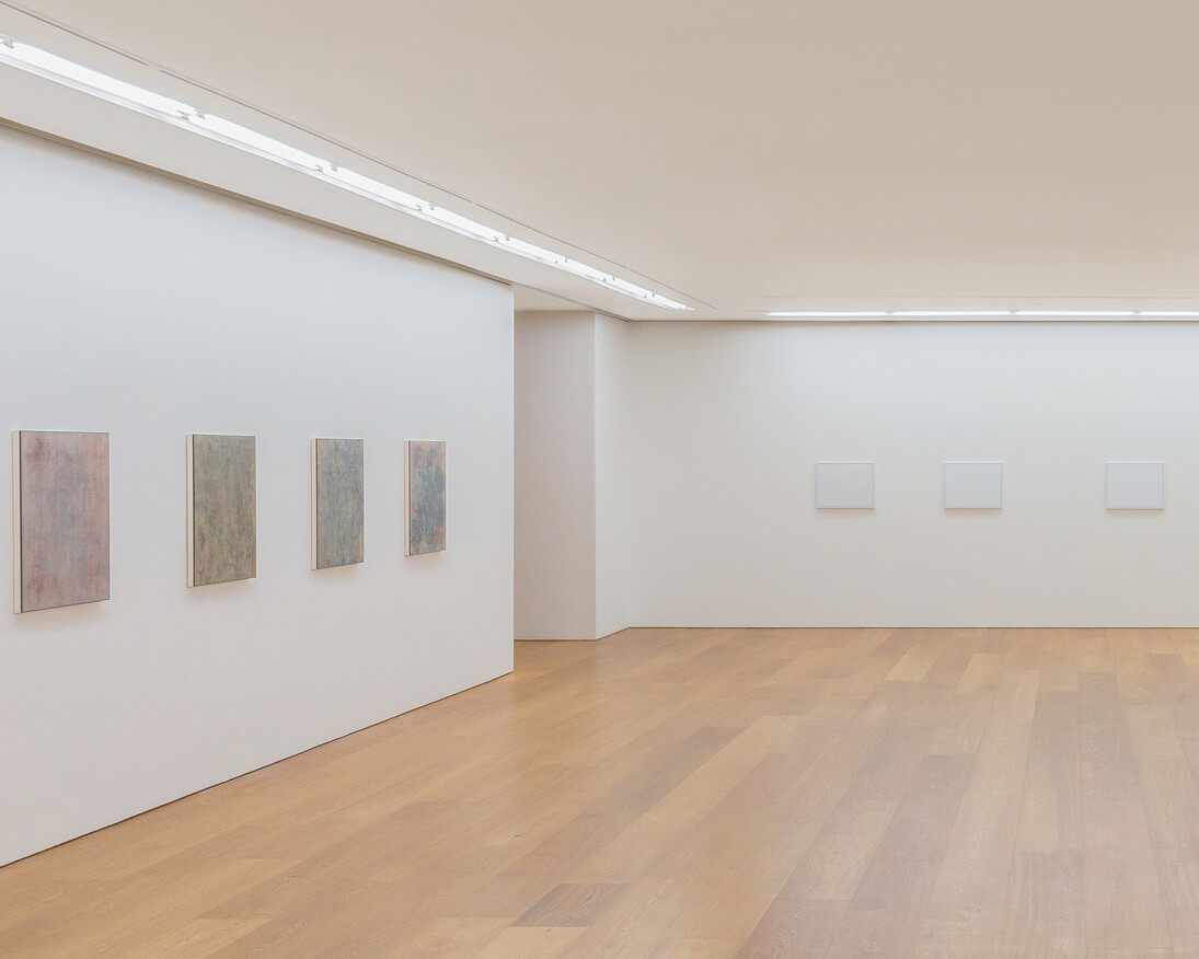 View of John Henderson's solo exhibition "re-er" at Perrotin, Hong Kong, 2017. Courtesy Perrotin