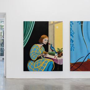 Koak, Lake margrethe, vue de l'exposition. Avec l'aimable autorisation de la Galerie Perrotin