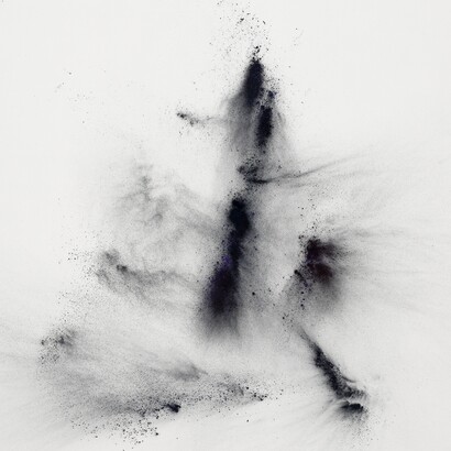 Thilo Heinzmann, “O.T.” 2013, Oil and pigment on canvas, plexiglas cover, 153 x 133 x 9 cm / 60 1/4 x 52 1/4 x 3 1/2 inches, Courtesy Galerie Perrotin