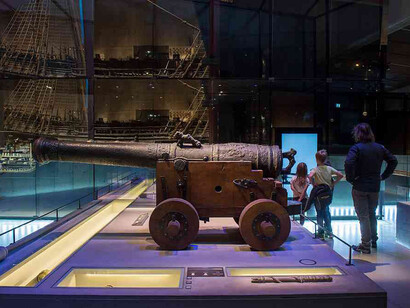 Battle! Exhibition view. Courtesy of The Vasa Museum