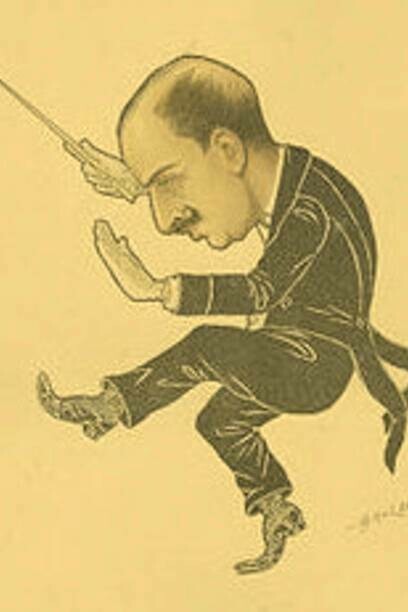 Caricatura del Maestro Riccardo Drigo