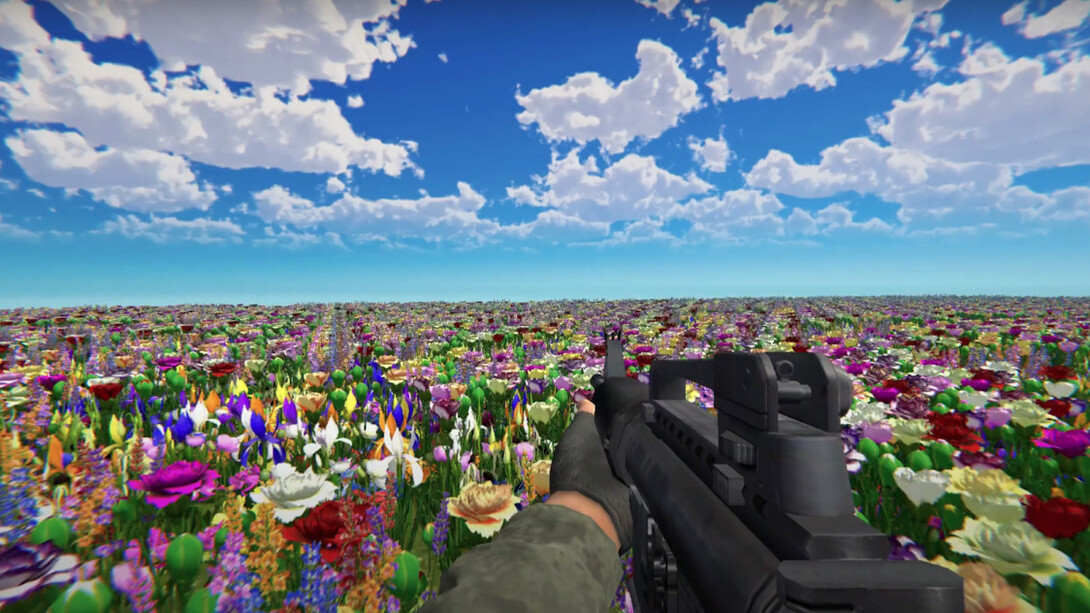 Addie Wagenknecht, Paradise loading (detail), 2025. Courtesy of bitforms gallery