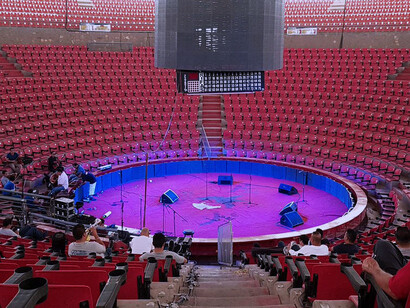 Palenque con escasa audiencia