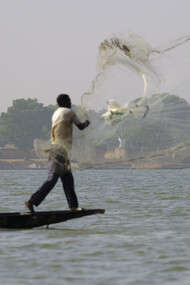 Mali. Navigazione sul fiume Niger