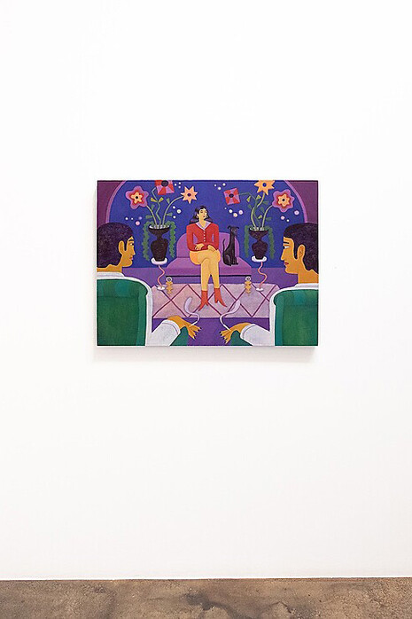 Jordan Bruner, Space hotel, exhibition view. Courtesy of Conduit Gallery