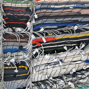 Michelle Stitzlein, Slub weave (detail), 2016. Courtesy of Columbus Museum of Art
