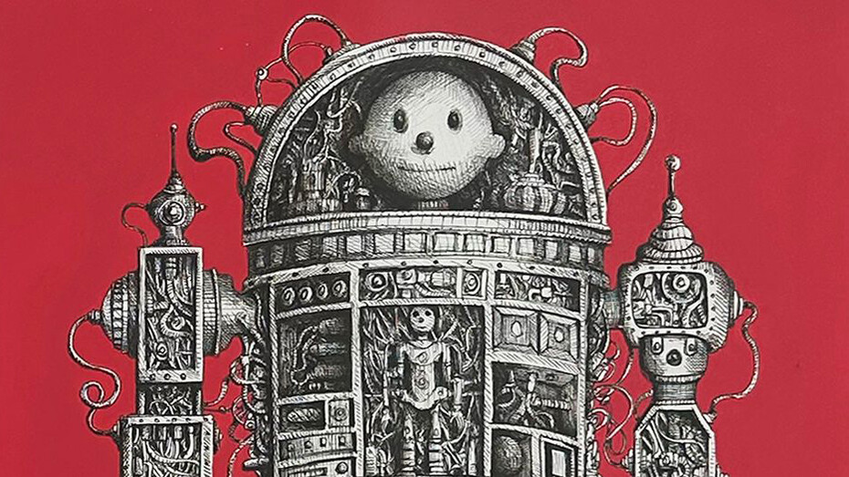 Ömer Faruk Yaman, Anima machina. Courtesy of Pg Art Gallery