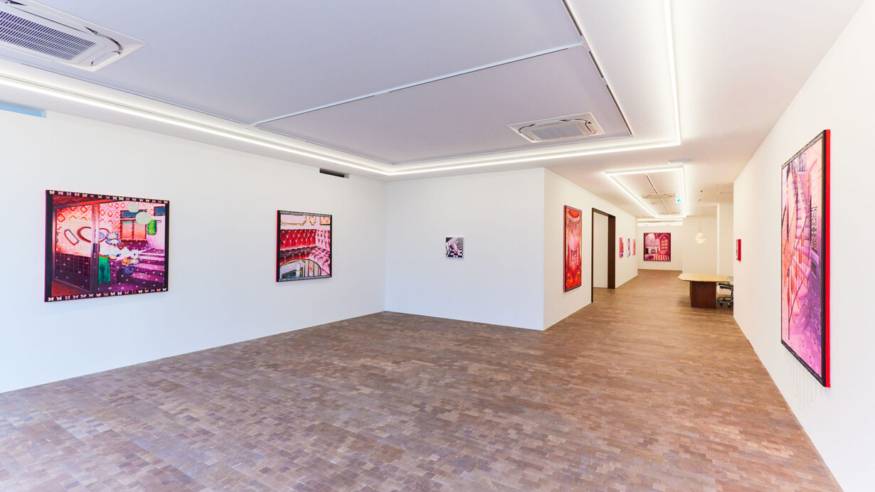 Rachael Tarravechia, Heaven sent, exhibition view. Courtesy of Ceysson & Bénétière