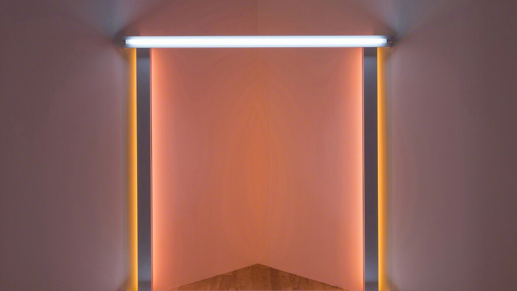 Dan Flavin. Courtesy of Mana Contemporary

