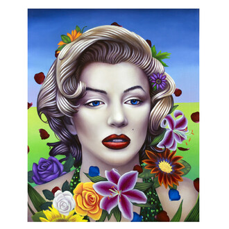 Ryan Martin, Sleepless, 2014, oil on canvas, 50 x 40 inches