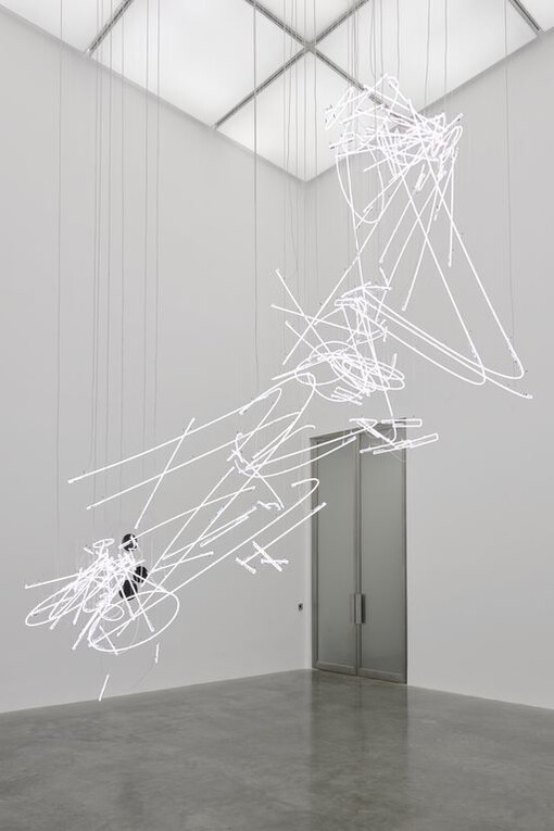 Cerith Wyn Evans, Exhibition view. Courtesy of White Cube
