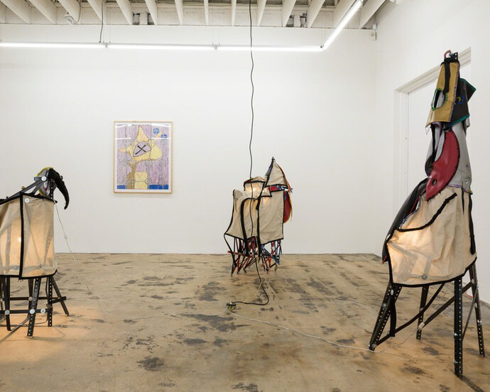 Lampworks, Exhibition view. Courtesy of Nina Johnson