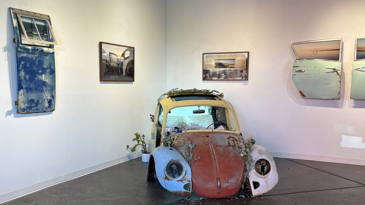 Katherine Flynn, The shape of what remains, exhibition view. Courtesy of bG Gallery
