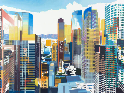 Ben Schwab, Parallel timeline, 2025. Courtesy of Billis Williams Gallery 