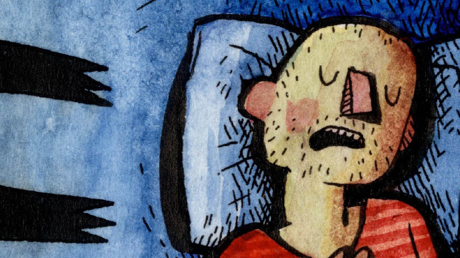 Um clássico: o medo que os monstros nos ataquem enquanto dormimos