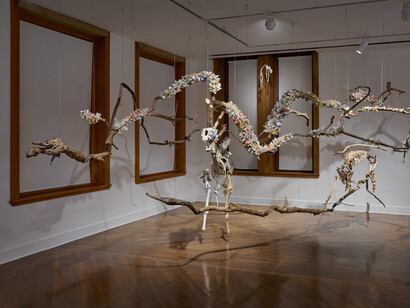 Various artists, A small ocean swallowed, exhibition view. Courtesy of San Jose Museum of Art