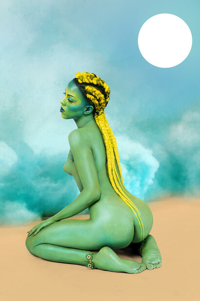 Juliana Huxtable, Untitled in the rage (Nibiru cataclysm) (detail), 2015. Courtesy of Hammer Museum 