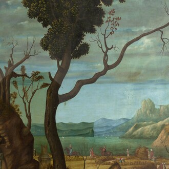 Vittore Carpaccio, Die Grabbereitung Christi (detail), ca. 1515-1520. Mit freundlicher genehmigung der Gemäldegalerie