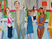 Xevi Solà, Sun seekers (detail), 2025. Courtesy of Opera Gallery