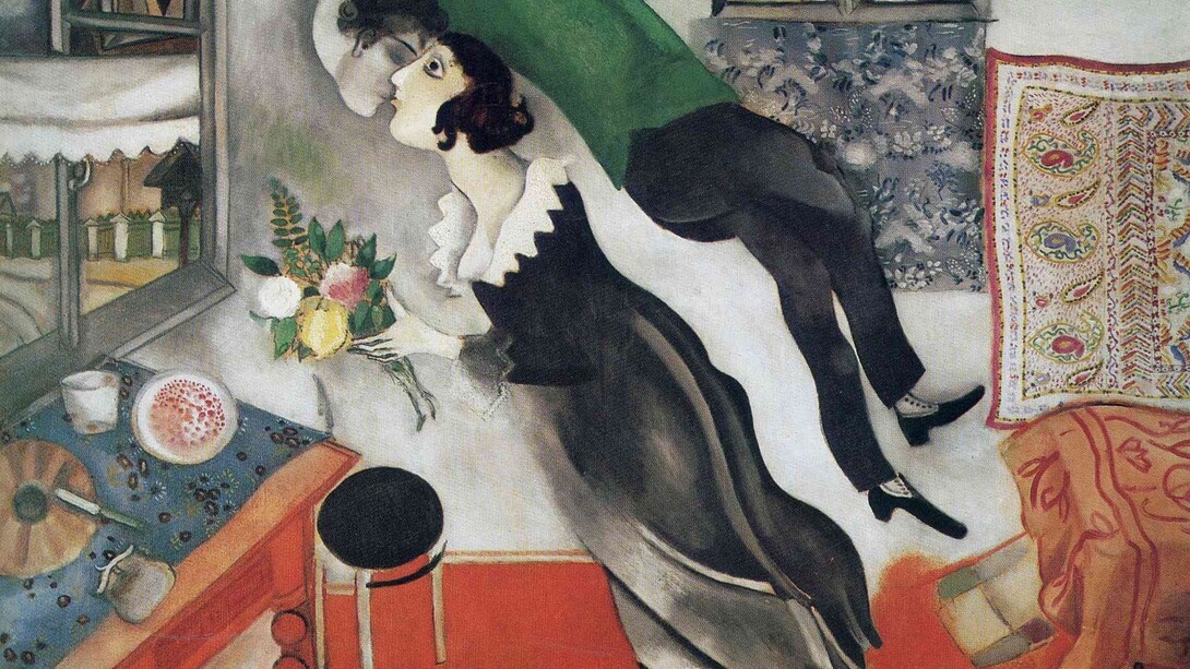 «El cumpleaños» (1915), Marc Chagall