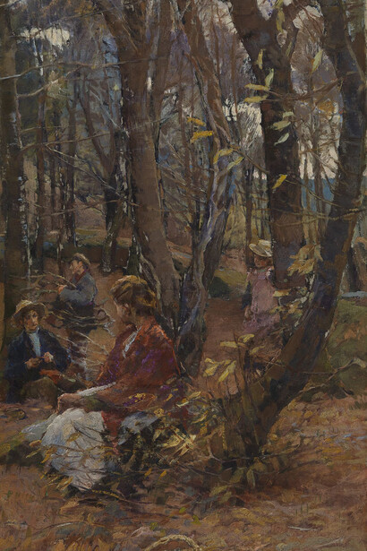Elizabeth Armstrong Forbes, Picnic in the woods