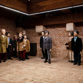 Markus Schinwald, Misfits, Fondazione Coppola. Veduta dell'allestimento 