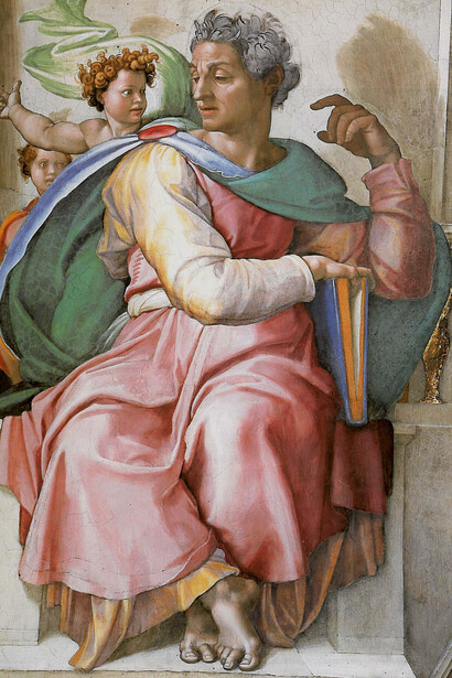Michelangelo, Cappella Sistina, il profeta Isaia