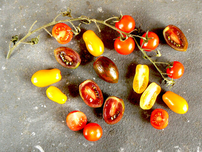 Pomodorini gialli e rossi