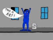 Laurina Paperina, Still from the animation How to Kill the Artists - Episode 7, 2010